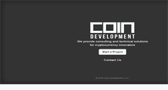 Desktop Screenshot of coindevelopment.com