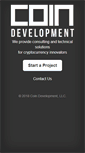 Mobile Screenshot of coindevelopment.com
